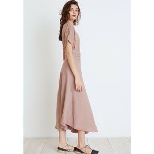 Apiece Apart Rosehip skirt mauve blush 8